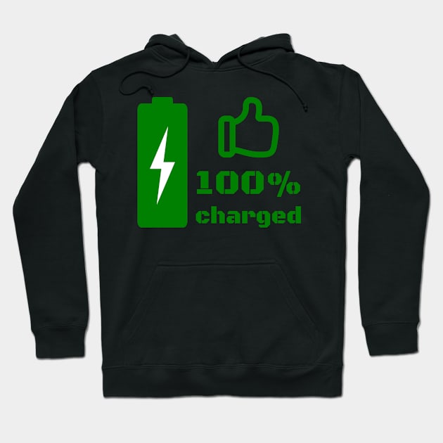 Charged to 100% Hoodie by mr.Ruin